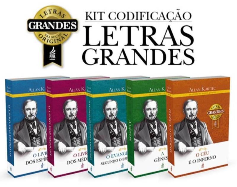 Kit / Coleção C 5 Livros Codificação Espirita De Allan Kardec Kit / Coleção C 5 Livros Codificação Espirita De Allan Kardec